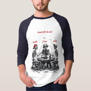 Personalised Friends Till the End T-Shirt