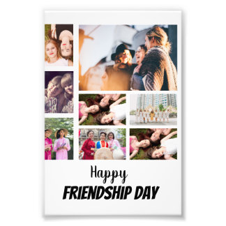 Personalised Friendship Day 8 Photo Collage
