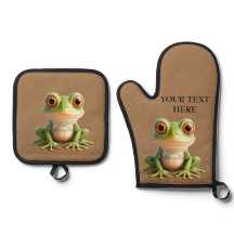 Personalised Frog Kitchen Gift Edit Text