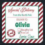 Personalised from Santa Gift Tags for Kids<br><div class="desc">Keep the magic of Christmas alive with these Santa gift tags that you can personalise with your child's name! So fun on Christmas morning.</div>