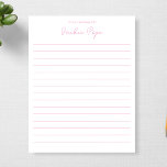 Personalised From the Desk Of 1st Anniversary Gift Notepad<br><div class="desc">Personalised From the Desk Of 1st Anniversary Gift Notepad</div>