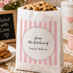 Personalised "From the Kitchen Of" Bakery Favour Bags