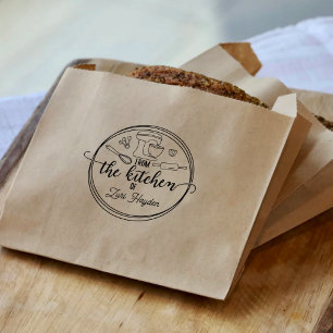 Personalised From the Kitchen Rubber Stamp
