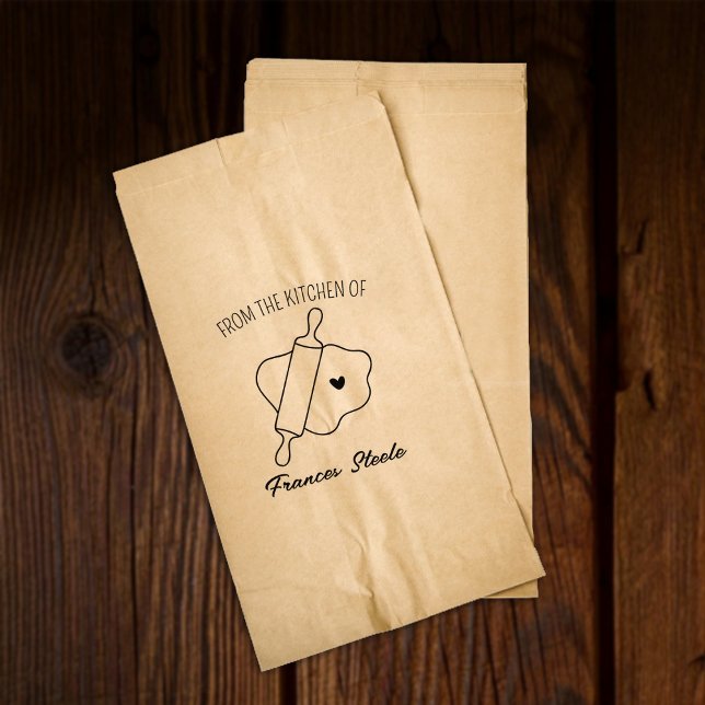 Personalised From the Kitchen Rubber Stamp (Creator Uploaded)