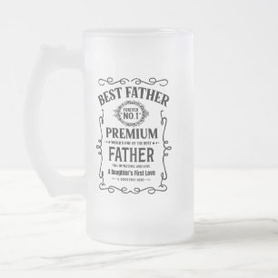 Personalised Frosted Beer Mug