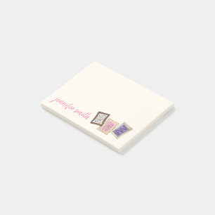 Personalised Frosted Toaster Pastry Breakfast Food Post-it Notes
