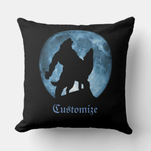 Personalised Full Moon Werewolf Cushion