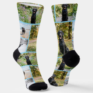 Personalised Fun 5 Photo Template Socks