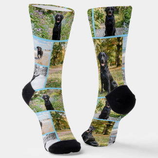 Personalised Fun 5 Photo Template Socks