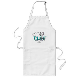 Personalised Fun Big Chef Long Apron