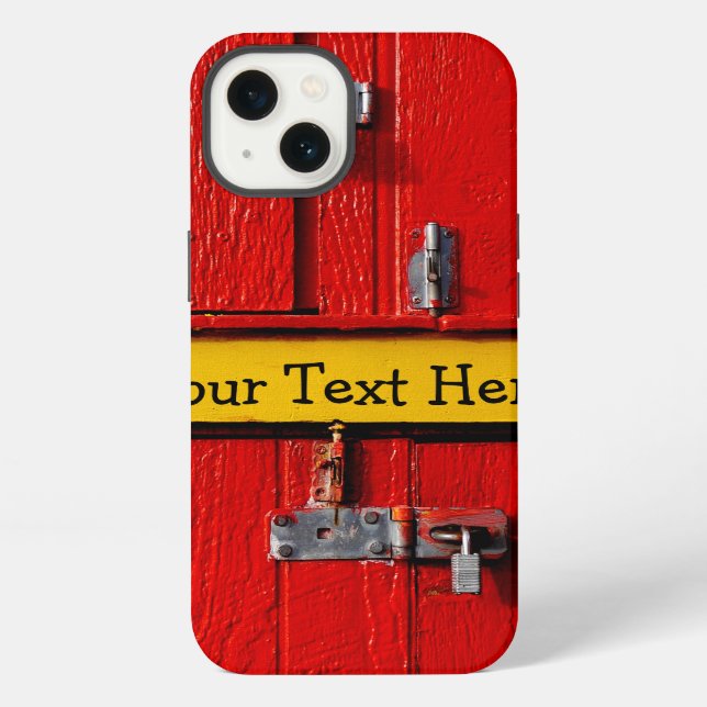 Personalised Fun Cool Cute Unique iPhone Case (Back)