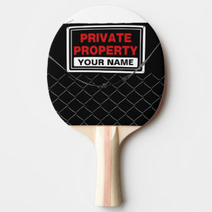 Personalised Fun Cool Unique *Great Gift* Ping Pong Paddle