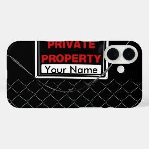 Personalised Fun Cool Unique Monogram Perfect Gift iPhone 16 Case