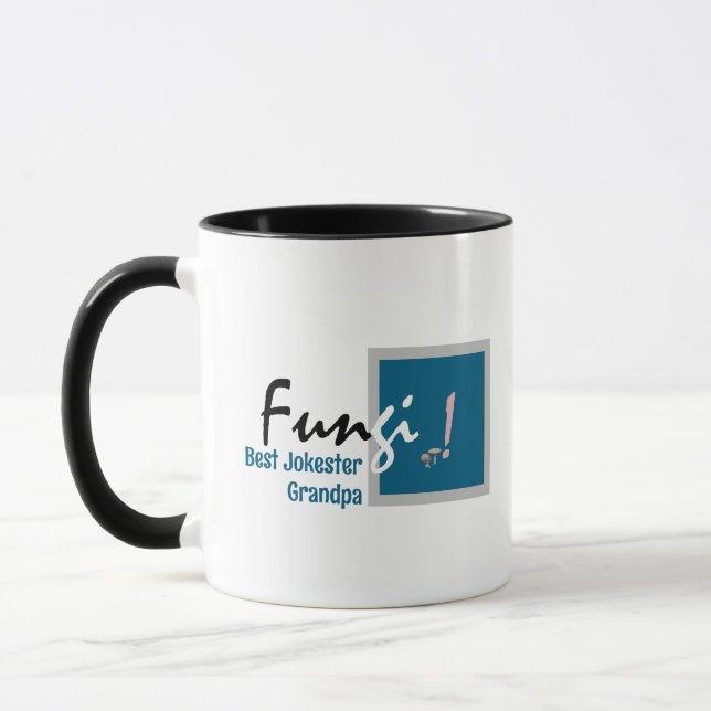Personalised Fun Dad, Brother, Grandpa, Boss, Men Mug (Left)