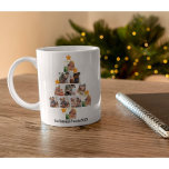 Personalised Fun Family Christmas 11 Photo Collage Coffee Mug<br><div class="desc">Personalised Fun Family Christmas 11 Photo Collage. Personalise this unique Christmas design template with 11 photos and family name. Perfect gift idea for the holiday season like Christmas in July and Christmas holiday in general.</div>