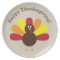 Personalised Fun Thanksgiving Turkey Plate