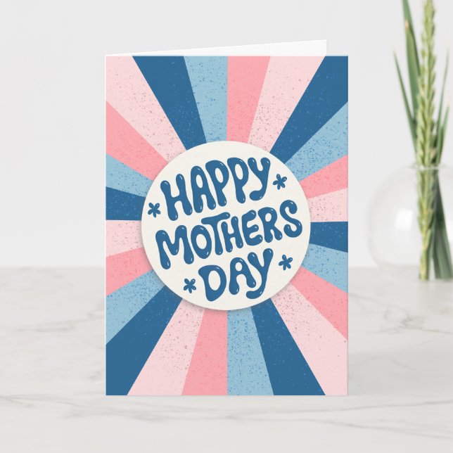 Personalised Fun Unique Happy Mothers Day Card (Front)