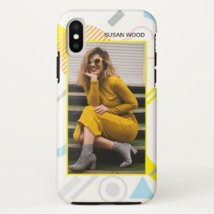Personalised Funky Abstract Photo iPhone X Case