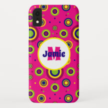 Personalised Funky Circles Pattern