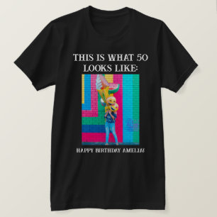 Personalised Funny 50th Milestone Birthday T-Shirt
