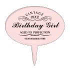 Personalised Funny Birthday Cake Topper