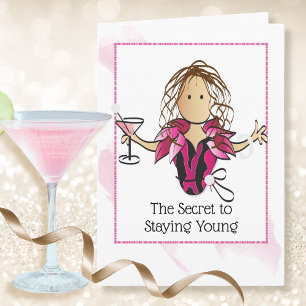 Personalised Funny Birthday Card for Woman