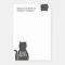 Personalised Funny Black Cat Hear Meowt