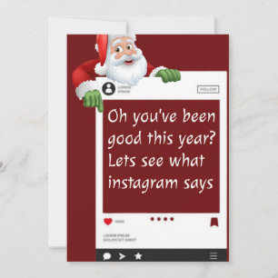 personalised funny Christmas  card