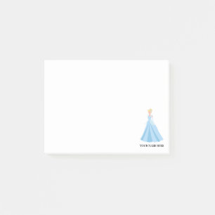 Personalised Funny Cinderella Cartoon Post-it Notes