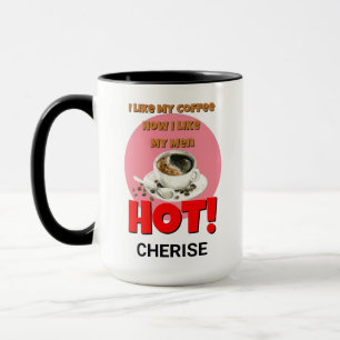 Personalised Funny Coffee Quote Mug