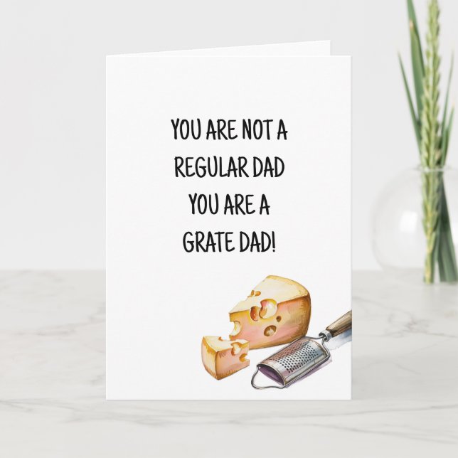 Personalised Funny Dad, Grandpa Fathers Day Card (Front)