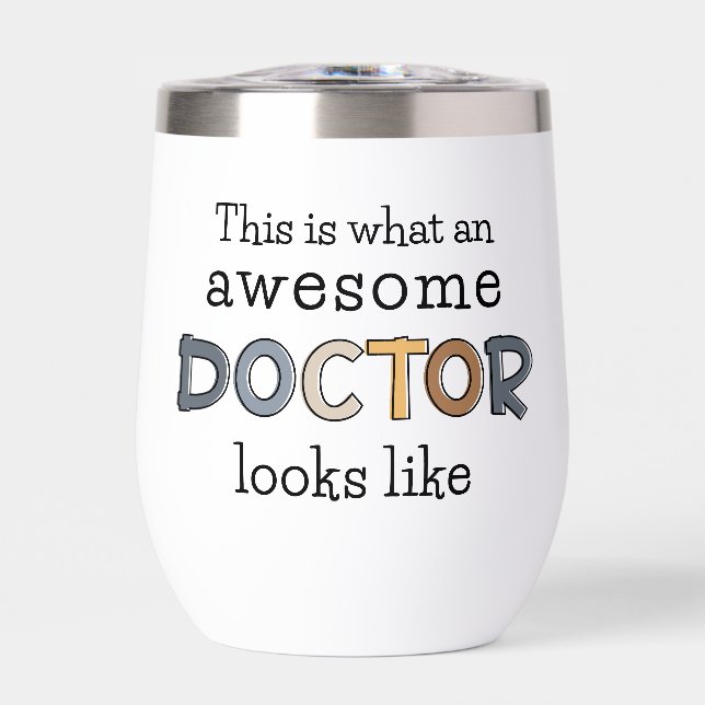 Personalised Funny Doctor Gifts | Awesome Doctor (Front)