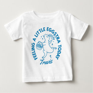 Personalised Funny Easter Bunny Shirt with Name