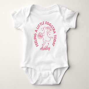Personalised Funny Easter Bunny Shirt with Name