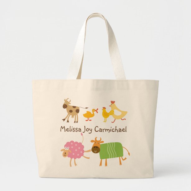 fuzzy cow bag