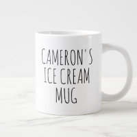 Personalised Funny Gag Novelty Gift Ice Cream