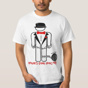 Personalised funny game over party T-Shirt