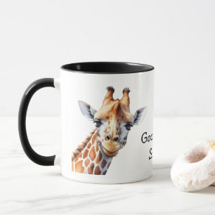 Personalised Funny Giraffe Lover's Mug