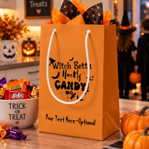 Personalised Funny Halloween Party/Gift Bags