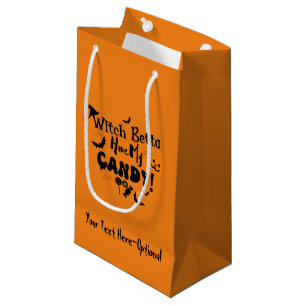 Personalised Funny Halloween Party/Gift Bags