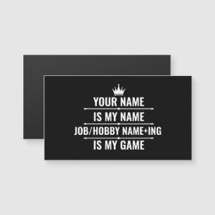 Personalised Funny Job and Hobby Name