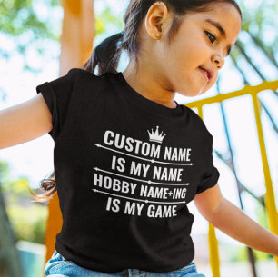 Personalised Funny Job and Hobby Name T-Shirt