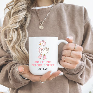 Personalised Funny Lawyer Mug Gift for Women