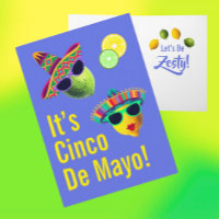 Personalised Funny Lemon Lime Cinco de Mayo