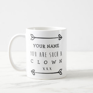 Personalised Funny Mug - Clown