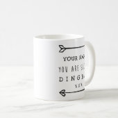 Personalised Funny Mug - Dingbat (Front Right)