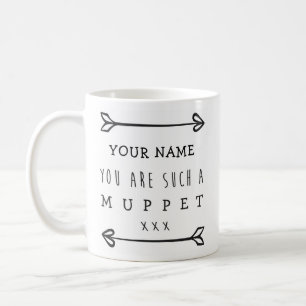 Personalised Funny Mug - Muppet