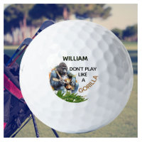 Personalised Funny Novelty Name Gorilla