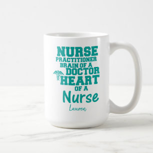 Personalised Funny Nurse Practitioner Coffee Mug