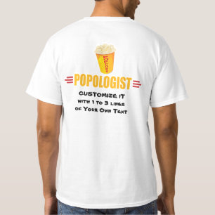 Personalised Funny Popcorn T-Shirt
